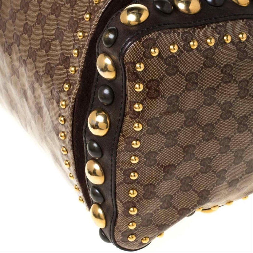 GUCCI BOSTON INDY BABOUSKA GG CRYSTAL  BAG - Picture 8 of 12